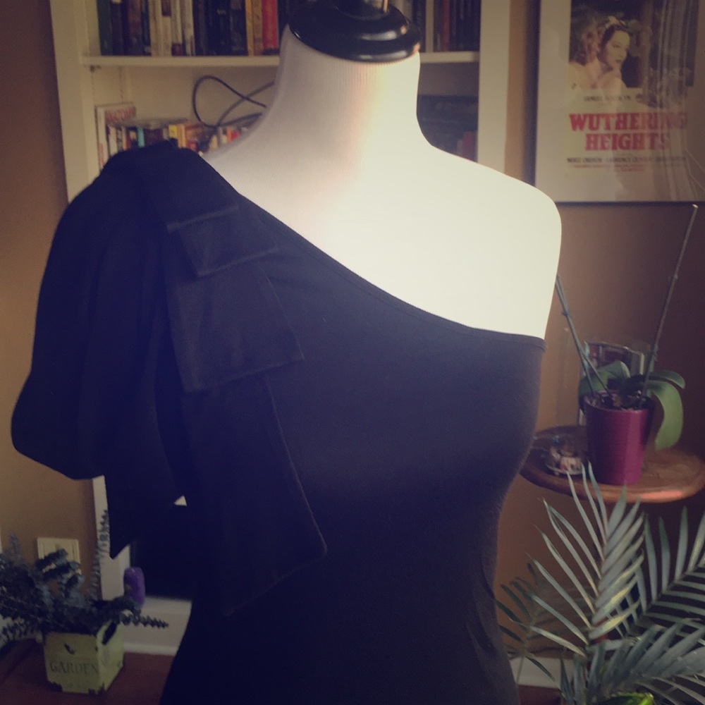 French Connection one shoulder blouse.